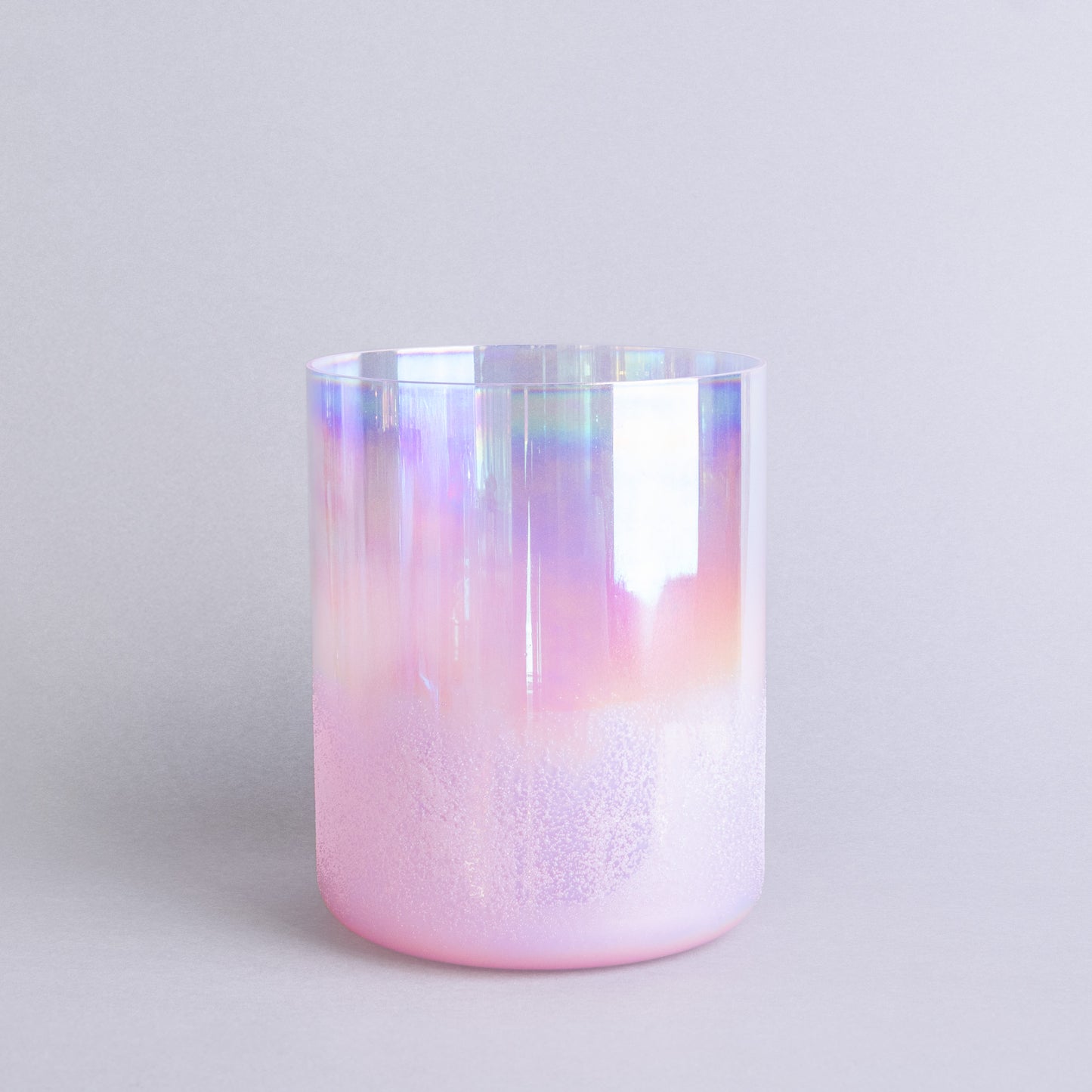 Kristallklangschale BIENE KRAFTTIER X ROSENQUARZ 432 Hz - 16,5 cm | AkashaBowls®