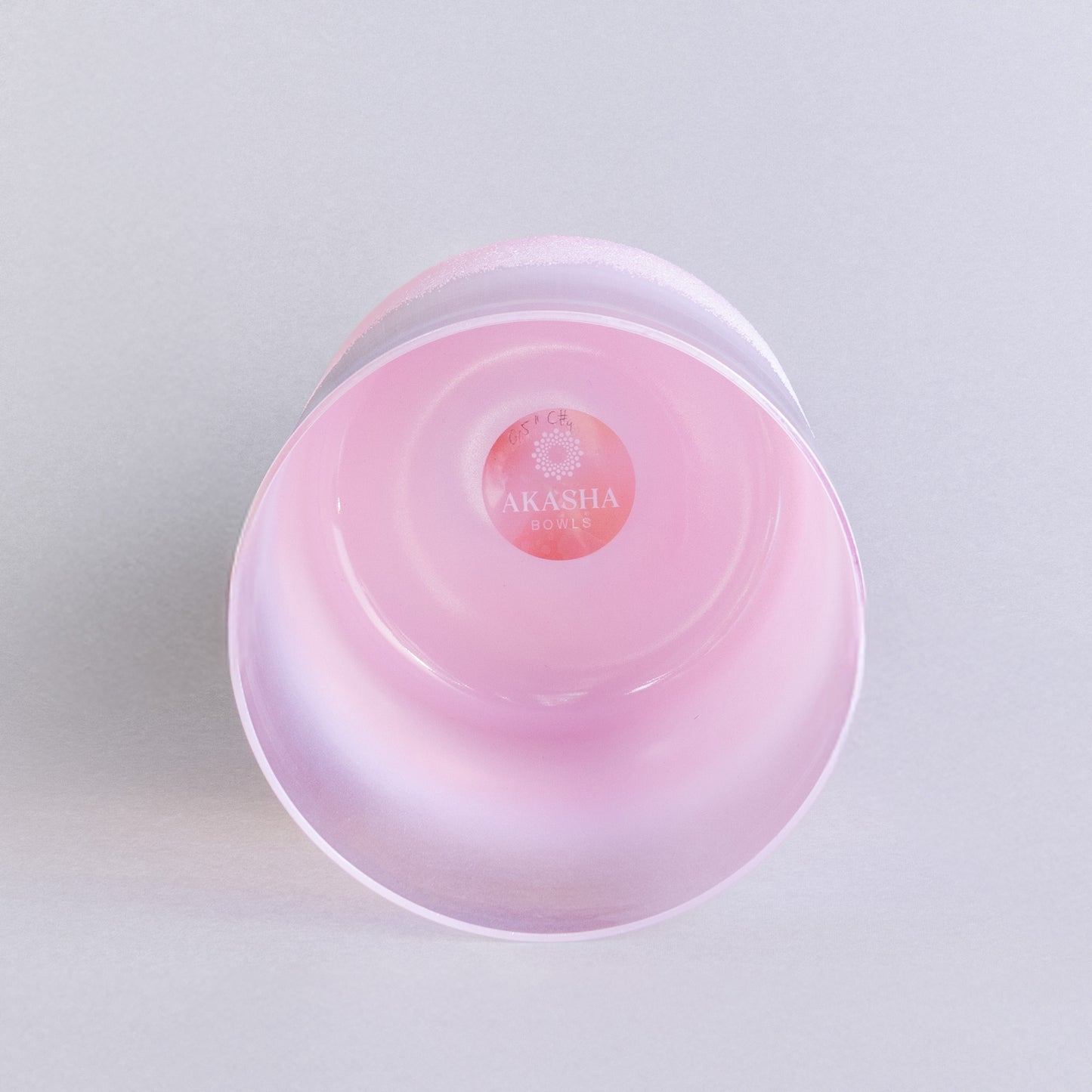 Kristallklangschale BIENE KRAFTTIER X ROSENQUARZ 432 Hz - 16,5 cm | AkashaBowls®
