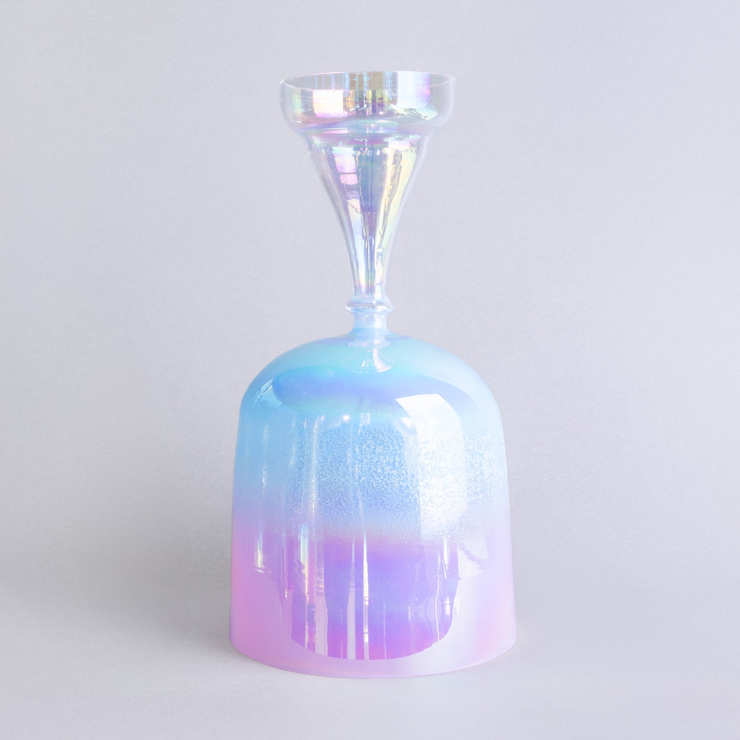 Kristallklangschale EISVOGEL KRAFTTIER X ROSENQUARZ Kelch 432 Hz - 20 cm | AkashaBowls®