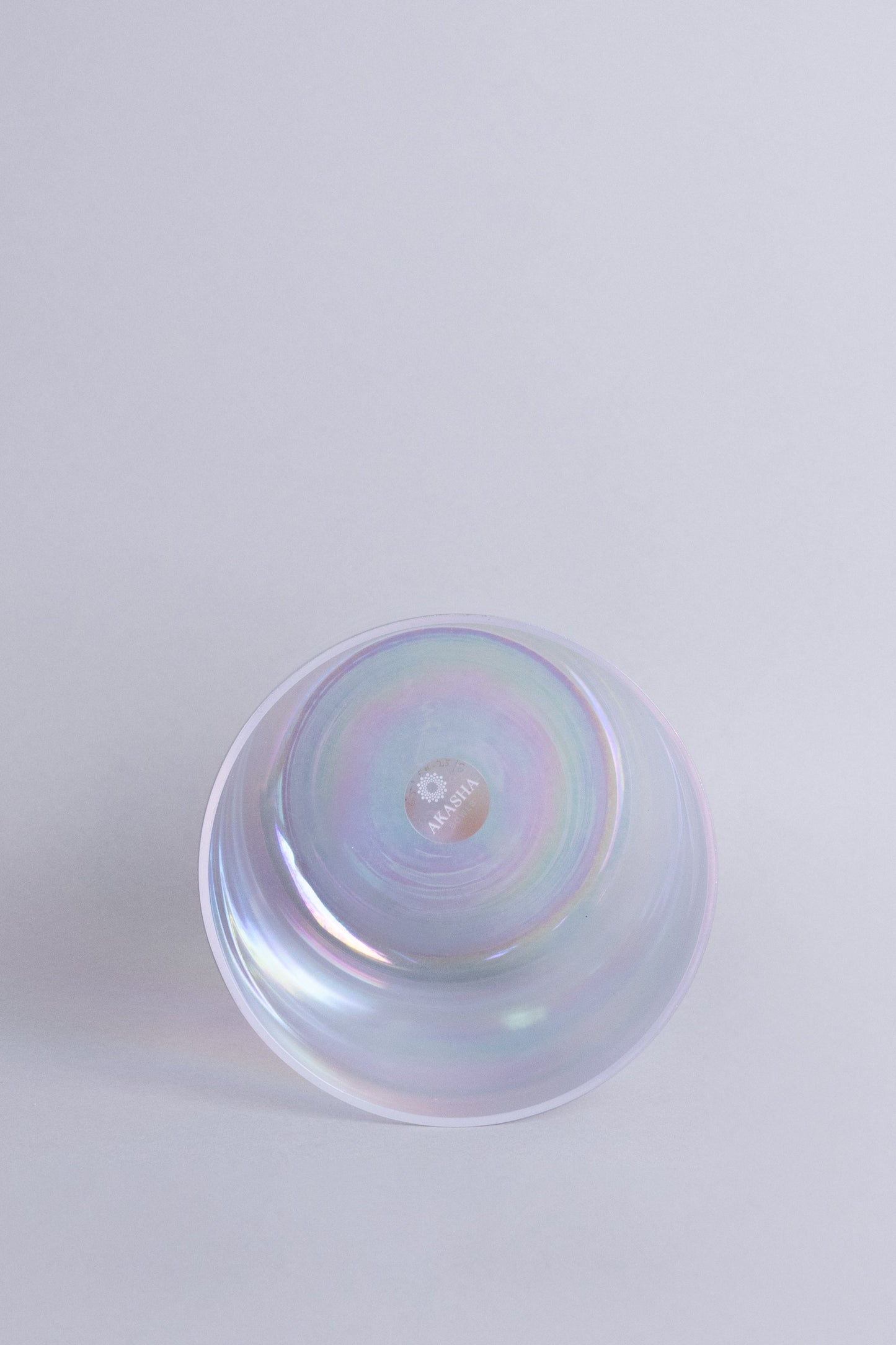 Crystal Singing Bowl WHALE SPIRIT ANIMAL 432 Hz - 16.5 cm | AkashaBowls®
