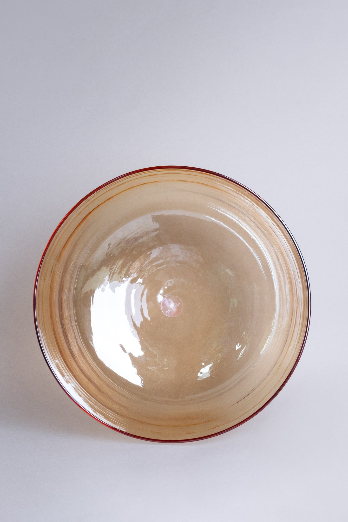 Kristallklangschale ADLER KRAFTTIER 432 Hz - 35,5 cm | AkashaBowls®