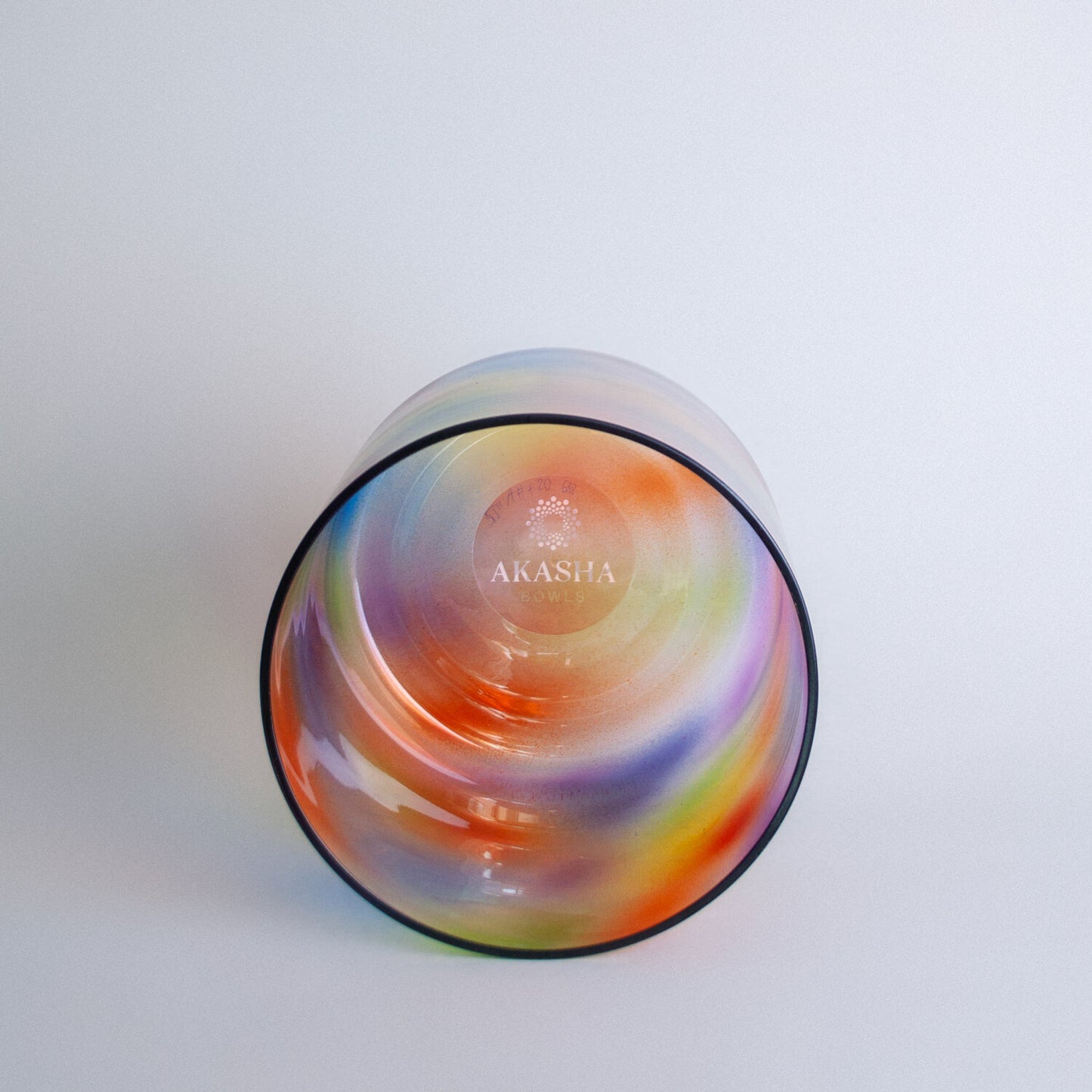 Crystal Singing Bowl CHAMELEON SPIRIT ANIMAL 432 Hz - 14 cm | AkashaBowls®
