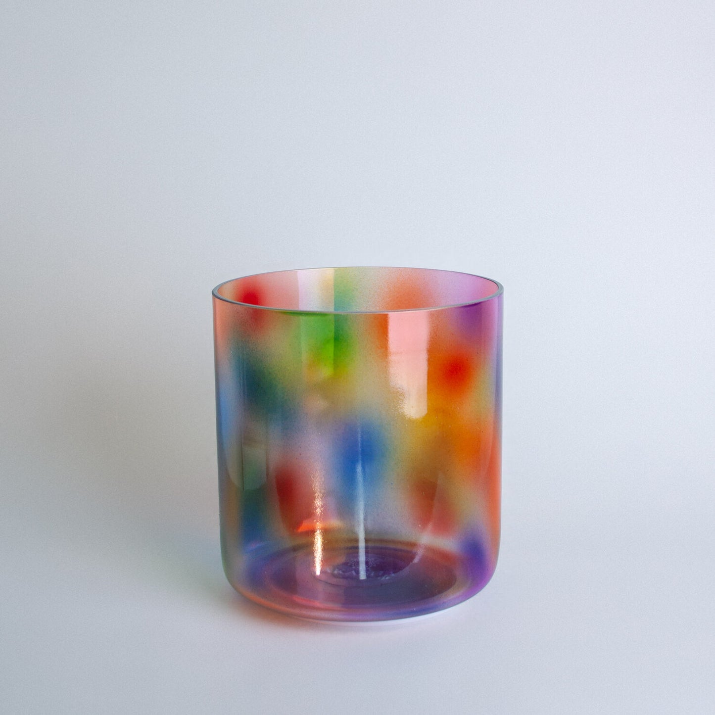 Crystal Singing Bowl CHAMELEON SPIRIT ANIMAL 432 Hz - 14 cm | AkashaBowls®
