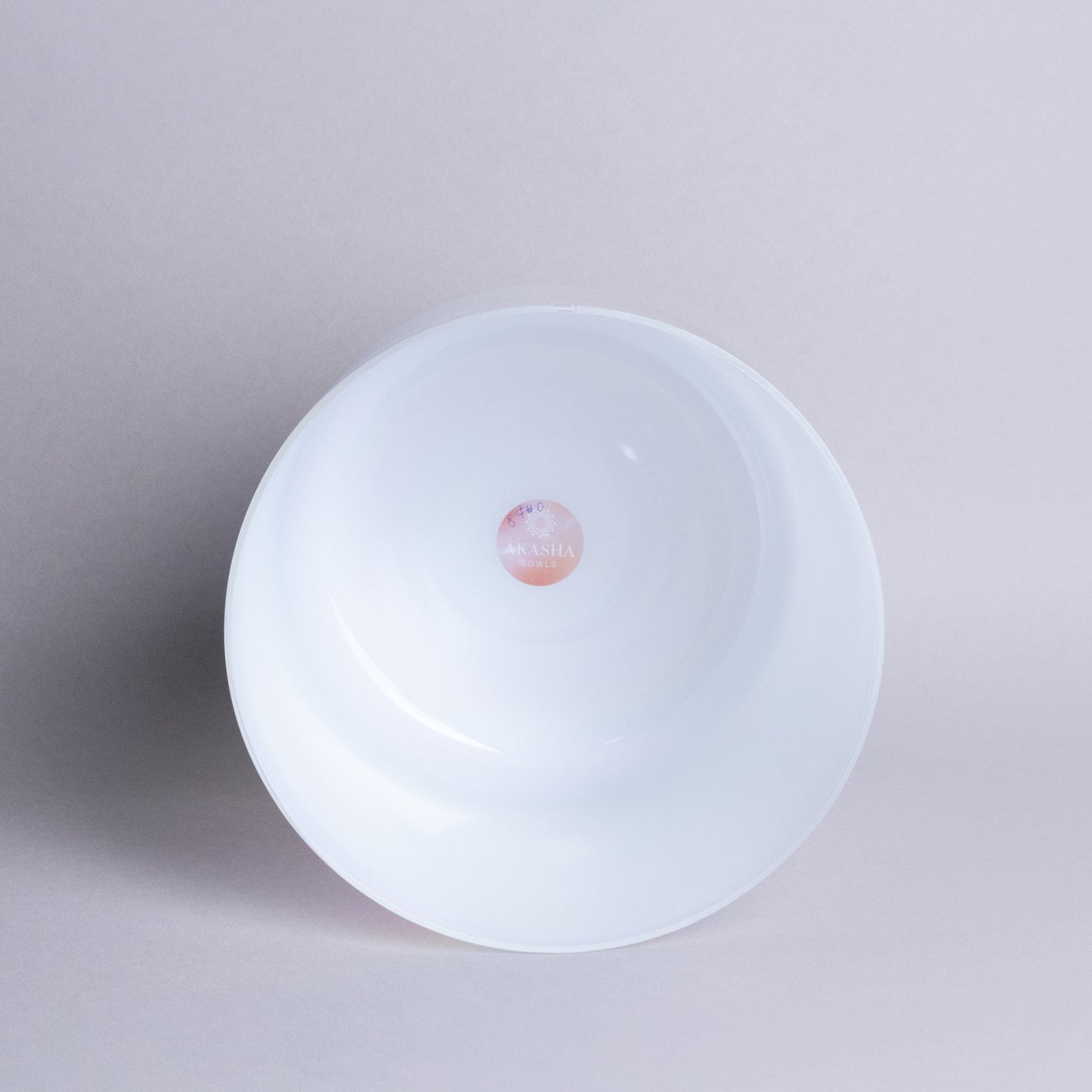 Kristallklangschale EULE KRAFTTIER 432 Hz - 20 cm | AkashaBowls®