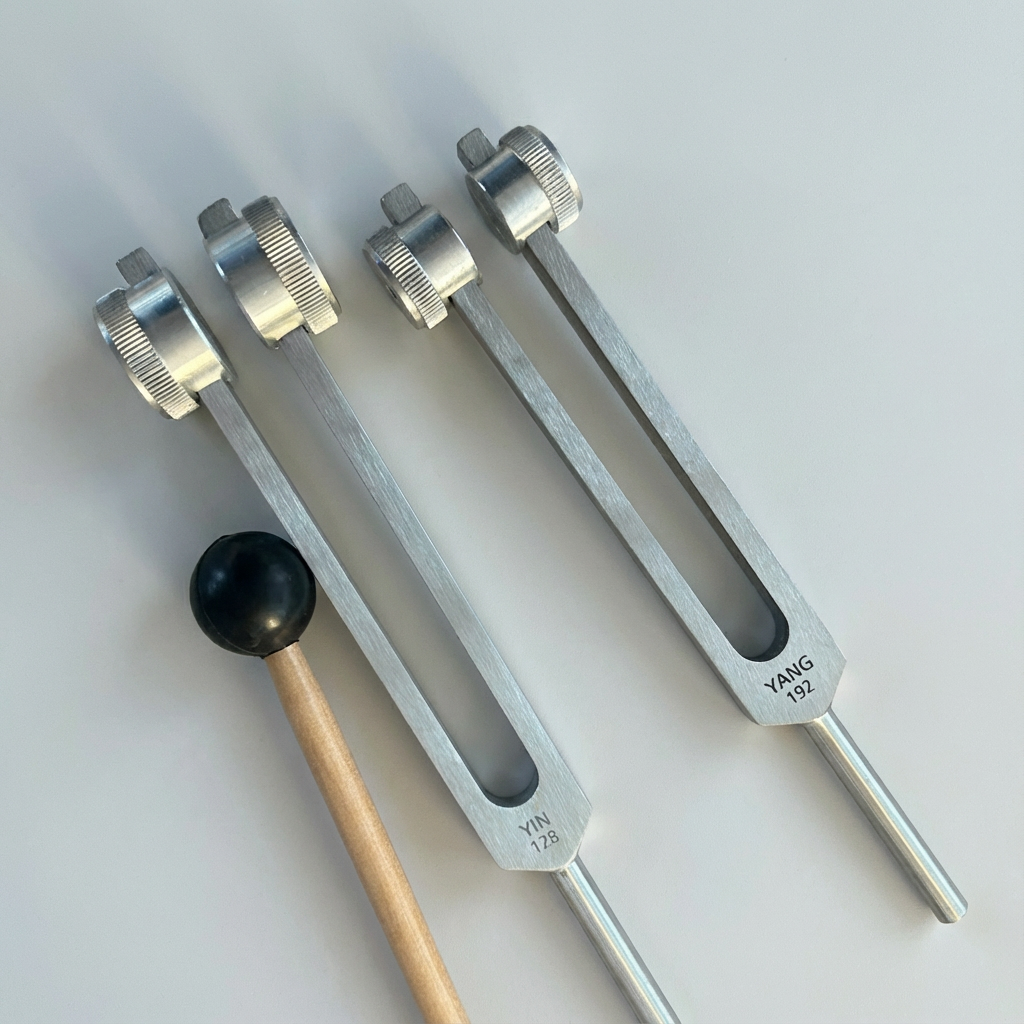 Yin–Yang Harmony Stimmgabel-Set | AkashaBowls®