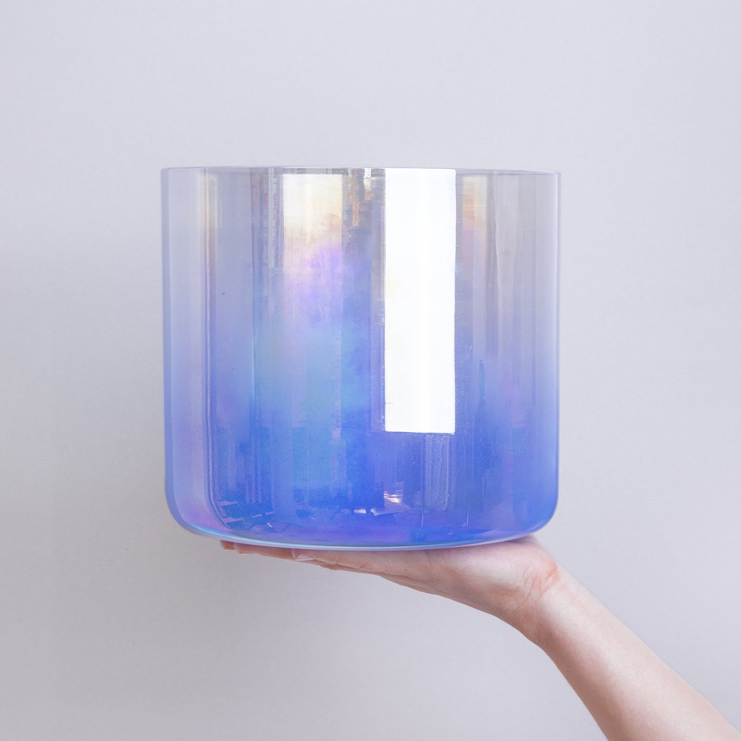 Kristallklangschale DELFIN KRAFTTIER 432 Hz - 20 cm | AkashaBowls®