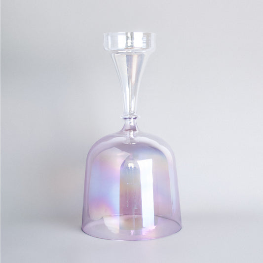 Kristallklangschale HUMMEL KRAFTTIER Kelch 432 Hz - 18 cm | AkashaBowls®