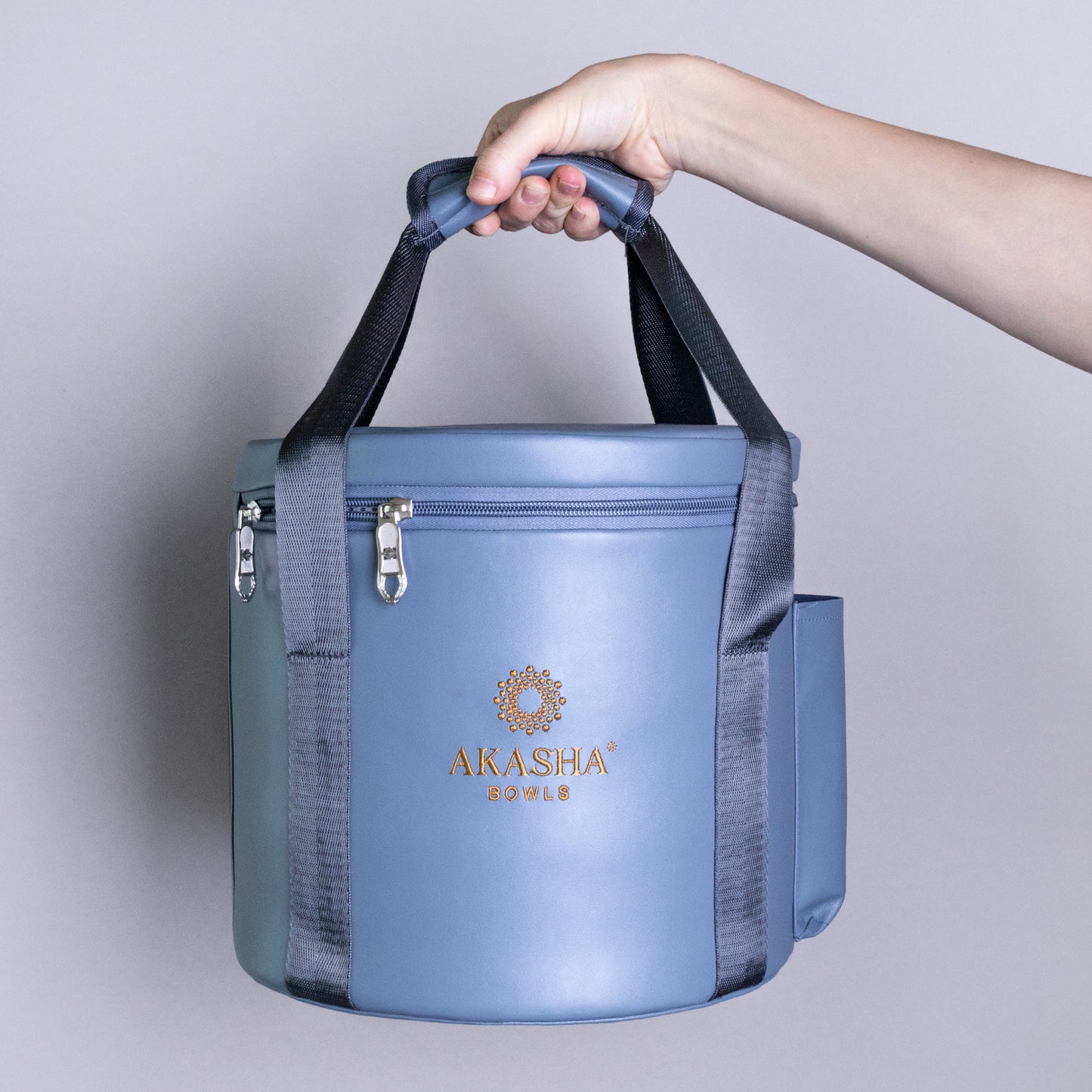 Kristallklangschalen Tasche 20 cm | AkashaBowls®