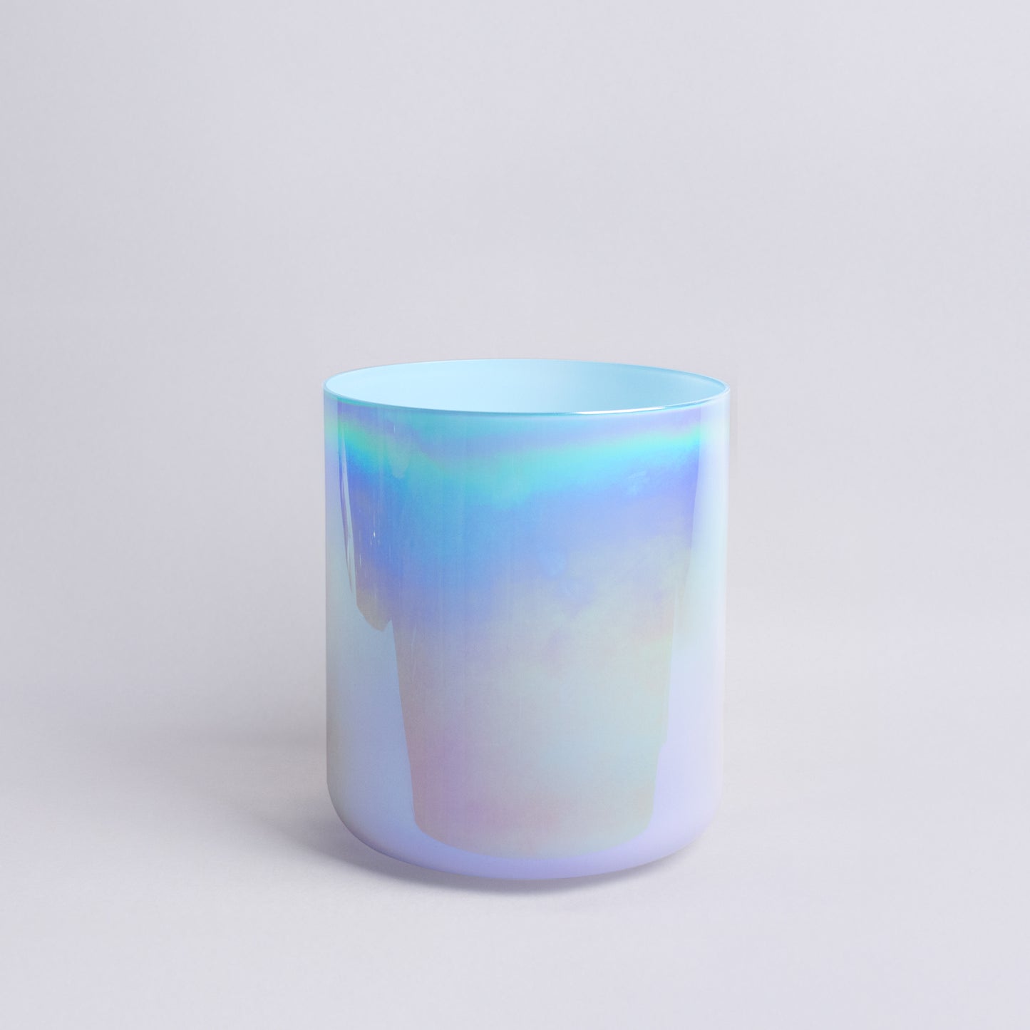 Kristallklangschale SCHMETTERLING KRAFTTIER Pastell 432 Hz - 17 cm | AkashaBowls®