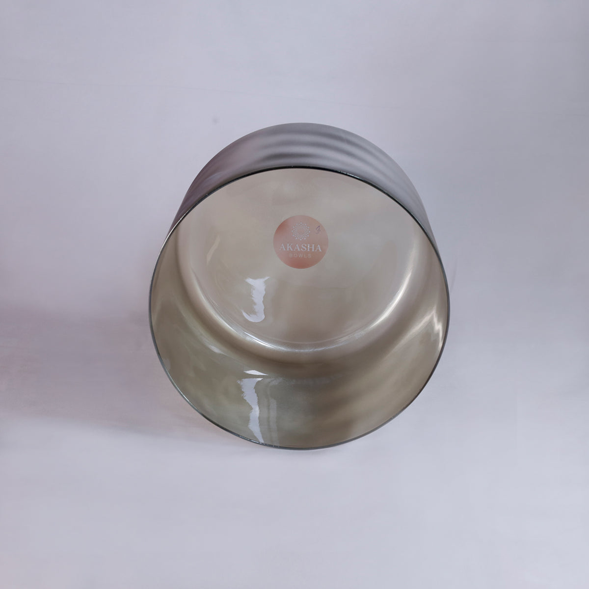 Kristallklangschale BÄR KRAFTTIER  432 Hz - 22,5 cm | AkashaBowls®