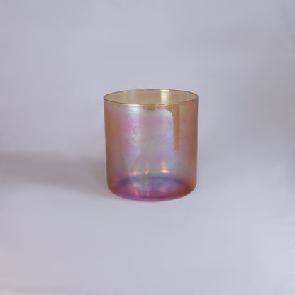 Crystal Singing Bowl FROG SPIRIT ANIMAL X EMERALD 432 Hz - 18 cm | AkashaBowls®