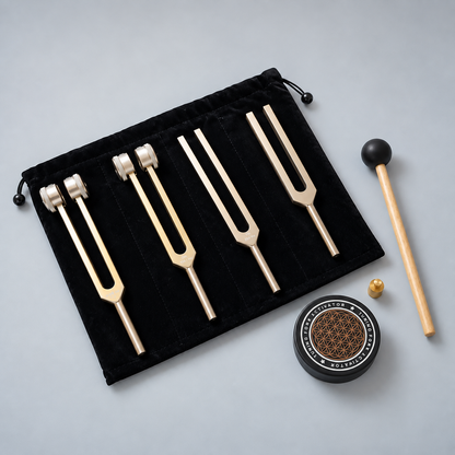 Sacred Frequencies Tuningfork-Set | AkashaBowls®