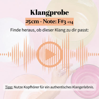 Kristallklangschale HUND KRAFTTIER 432 Hz - 25 cm | AkashaBowls®