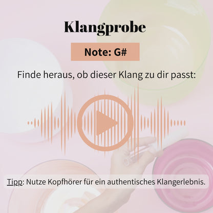 Kristallklangschale DELFIN KRAFTTIER 432 Hz - 20 cm | AkashaBowls®