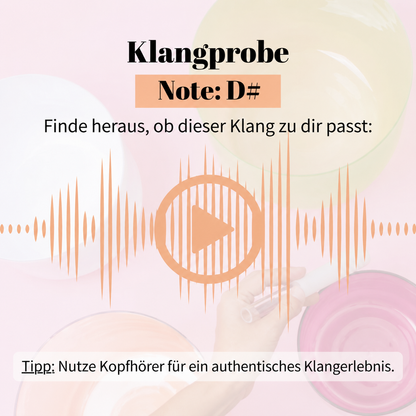 Kristallklangschale FROSCH KRAFTTIER 432 Hz | AkashaBowls®